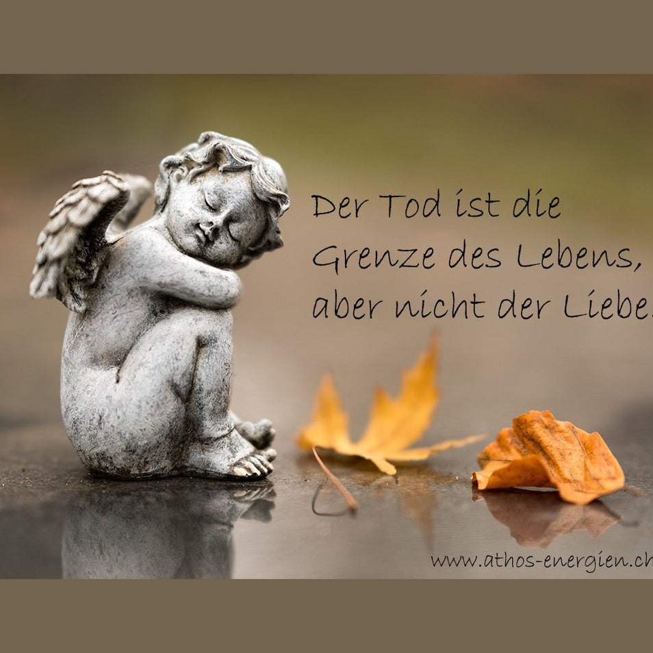 Trauerkerze 7 Tage  Engel