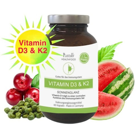 Vitamin D3 & K2 Kapseln