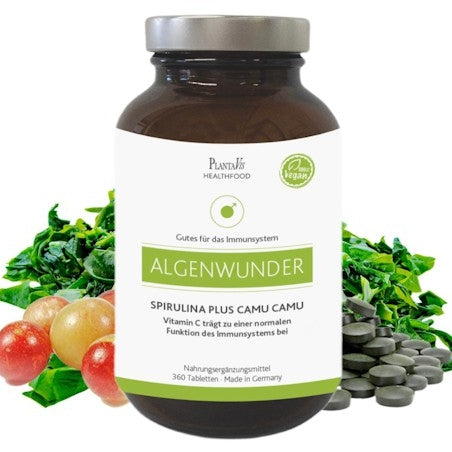 Spirulina plus Camu Camu Tabletten
