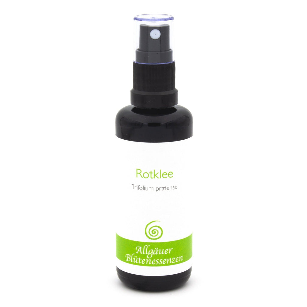 Allgäuer Blütenessenzen Rotklee 50ml mit Blütenkarte