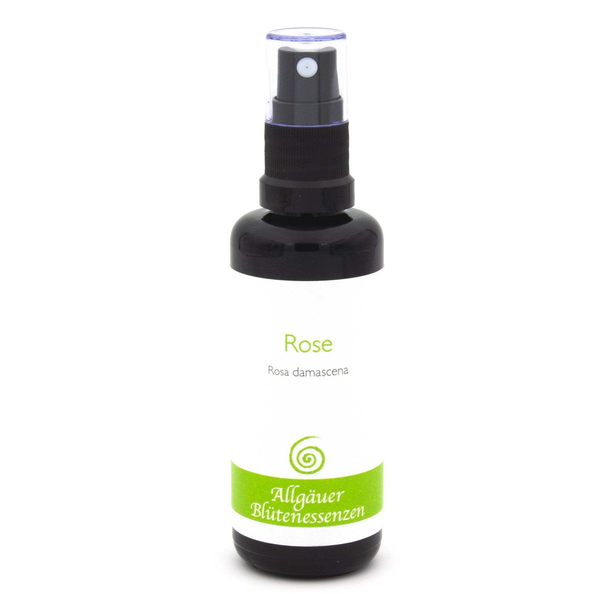 Allgäuer Blütenessenzen Rose 50ml mit Blütenkarte