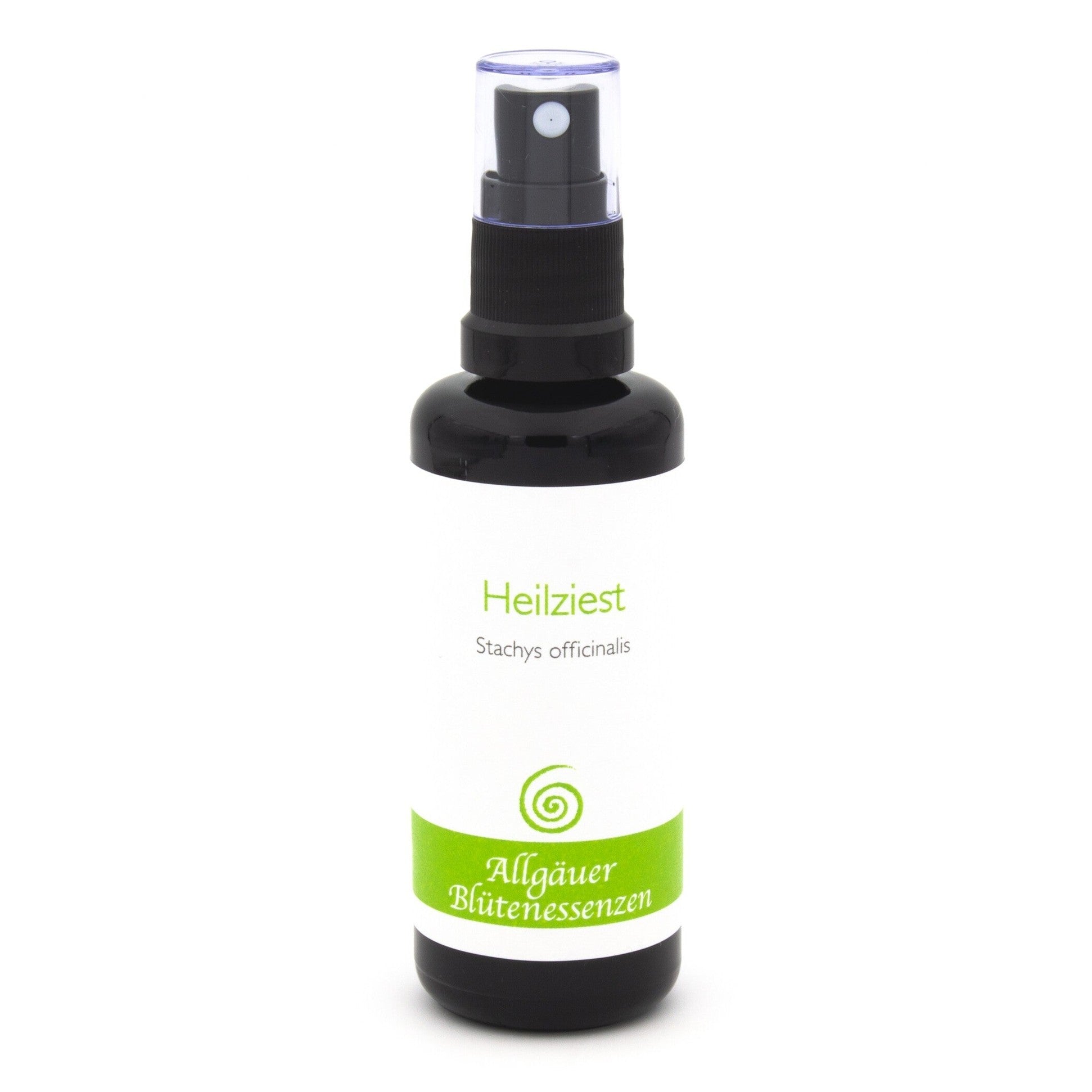 Allgäuer Blütenessenzen Heilziest 50ml mit Blütenkarte