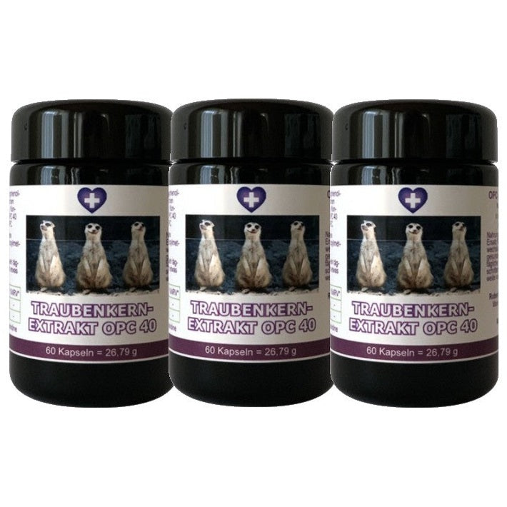 OPC 40 (Bio) Traubenkernextrakt Trio