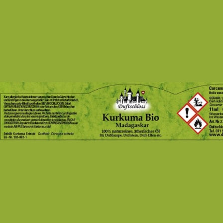 88 Kurkuma Bio (Gelbwurz), Madagaskar, 100% naturrein, 11ml