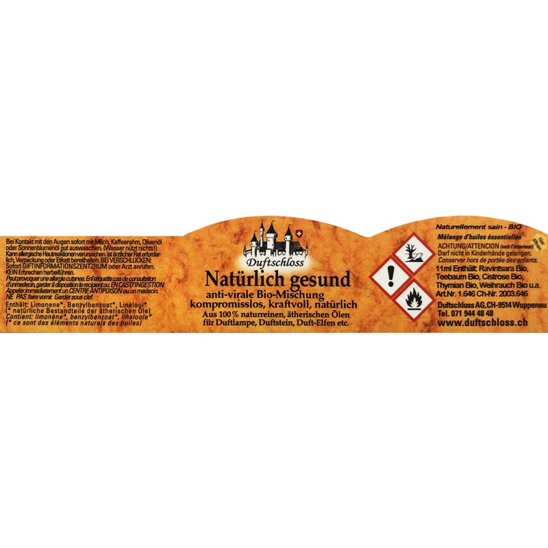 33 Natürlich gesund - Bio Mischung, 11 ml