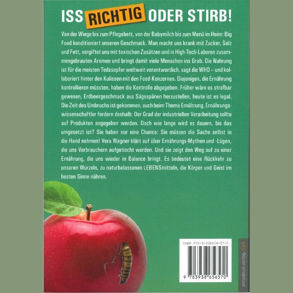 Buch: Iss richtig oder stirb!