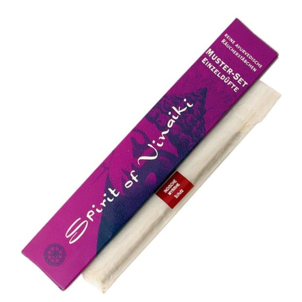 RS40 Musterset Einzeldüfte, Ayurvedische Räucherstäbchen