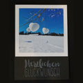 KA-007 Glückwunsch Schneeherz