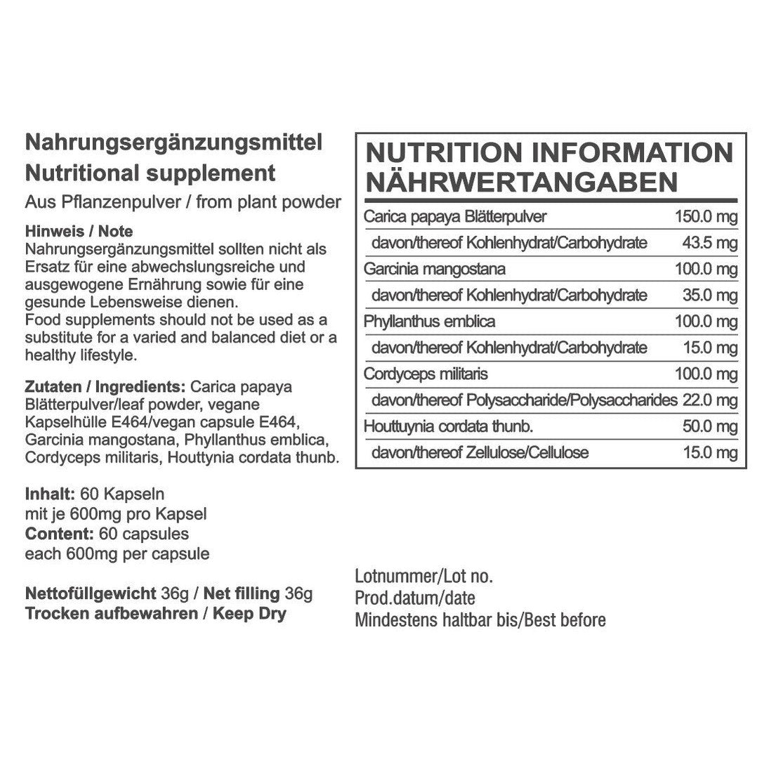 Immune Booster - Kräutertonikum
