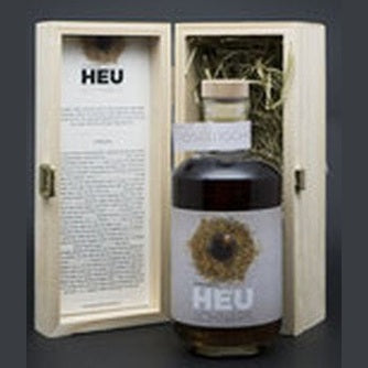 Appenzeller Heuschnaps 37% Vol., 50cl im Holztröckli