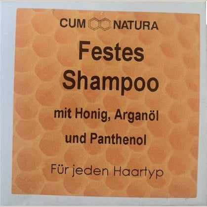 Shampoo-Seife mit Honig, Arganöl und Panthenol, 50g
