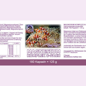 Magnesium Komplex 8-fach - 180 Kapseln