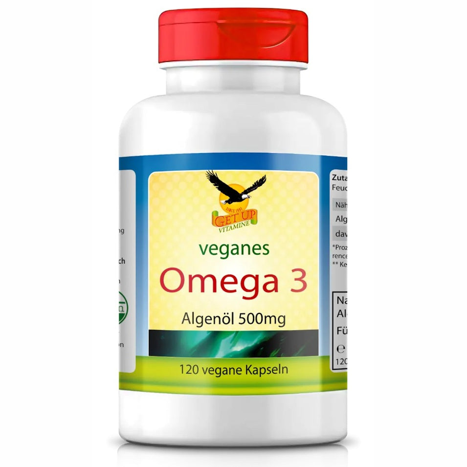Omega 3 Algenöl 120 Kapseln - Vegi - GET UP
