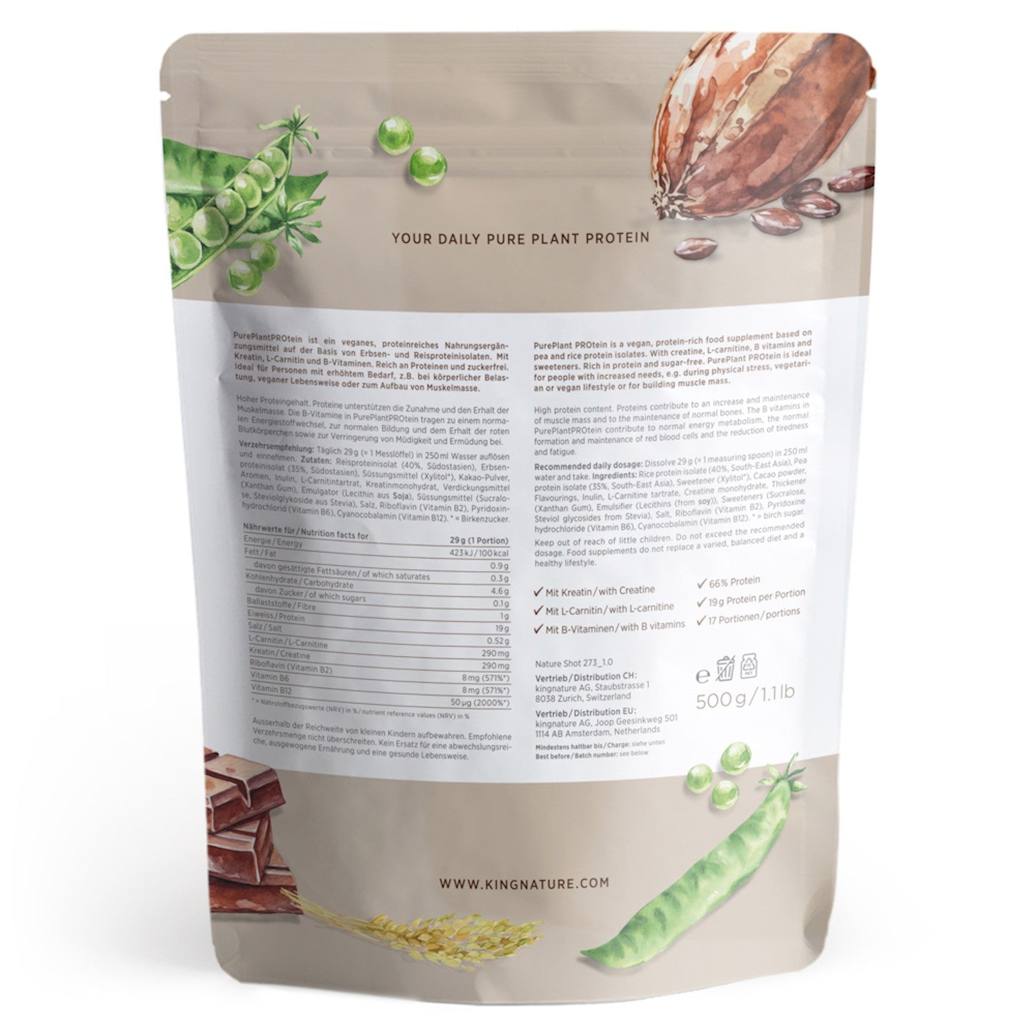 PurePlantPROtein, 500g