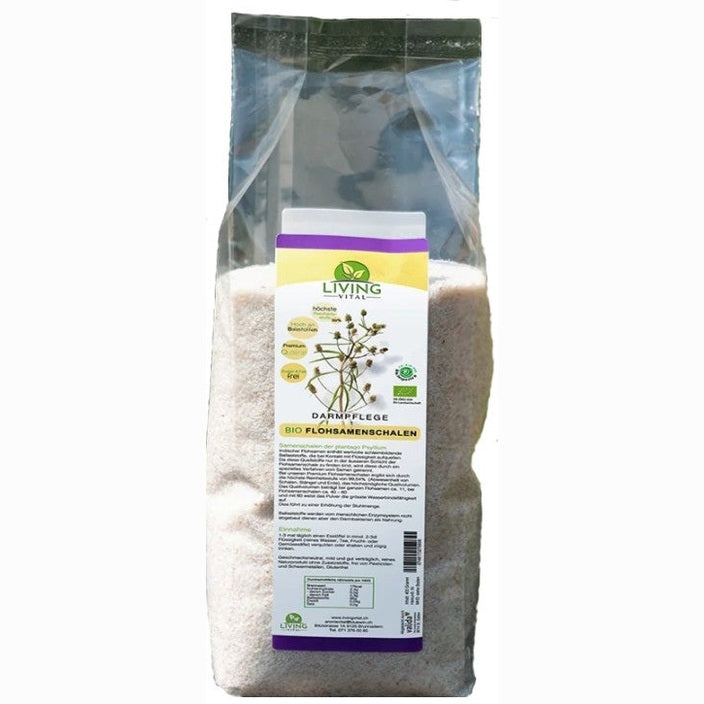 Flohsamenschalen BIO  Beutel, 400g