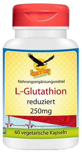 L-Glutathion, 60 Caps, vegan - GET UP