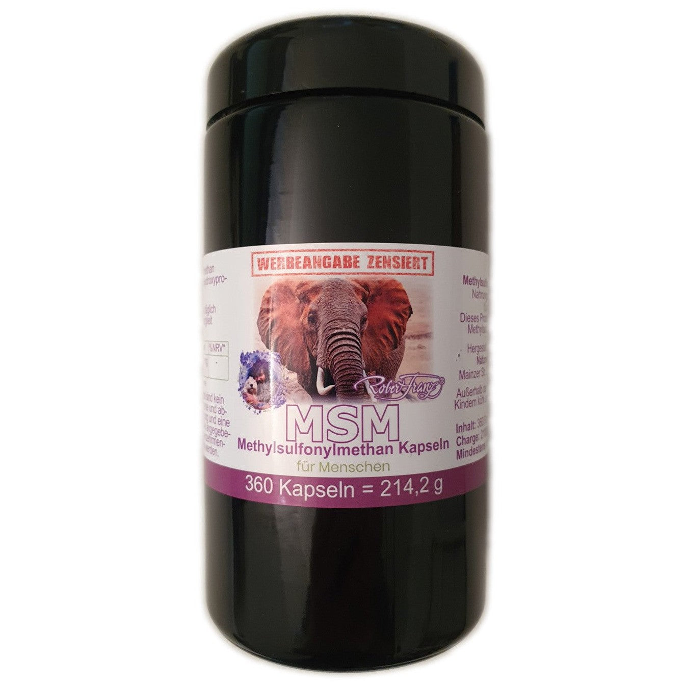 MSM Kapseln Robert Franz - 360 Kapseln