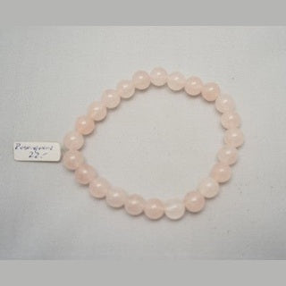 17 Rosenquarz - Armband