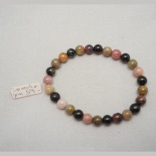 21 Turmalin gemischt - Armband