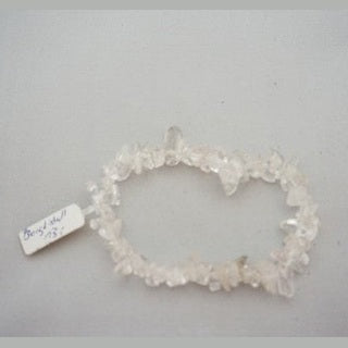 27 Bergkristall Splitter - Armband