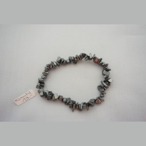 28 Hämatit Splitter - Armband