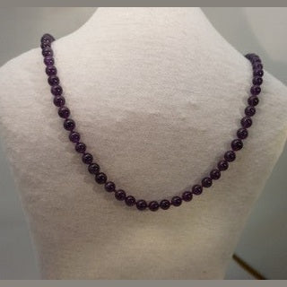 Halskette - Amethyst 8x80