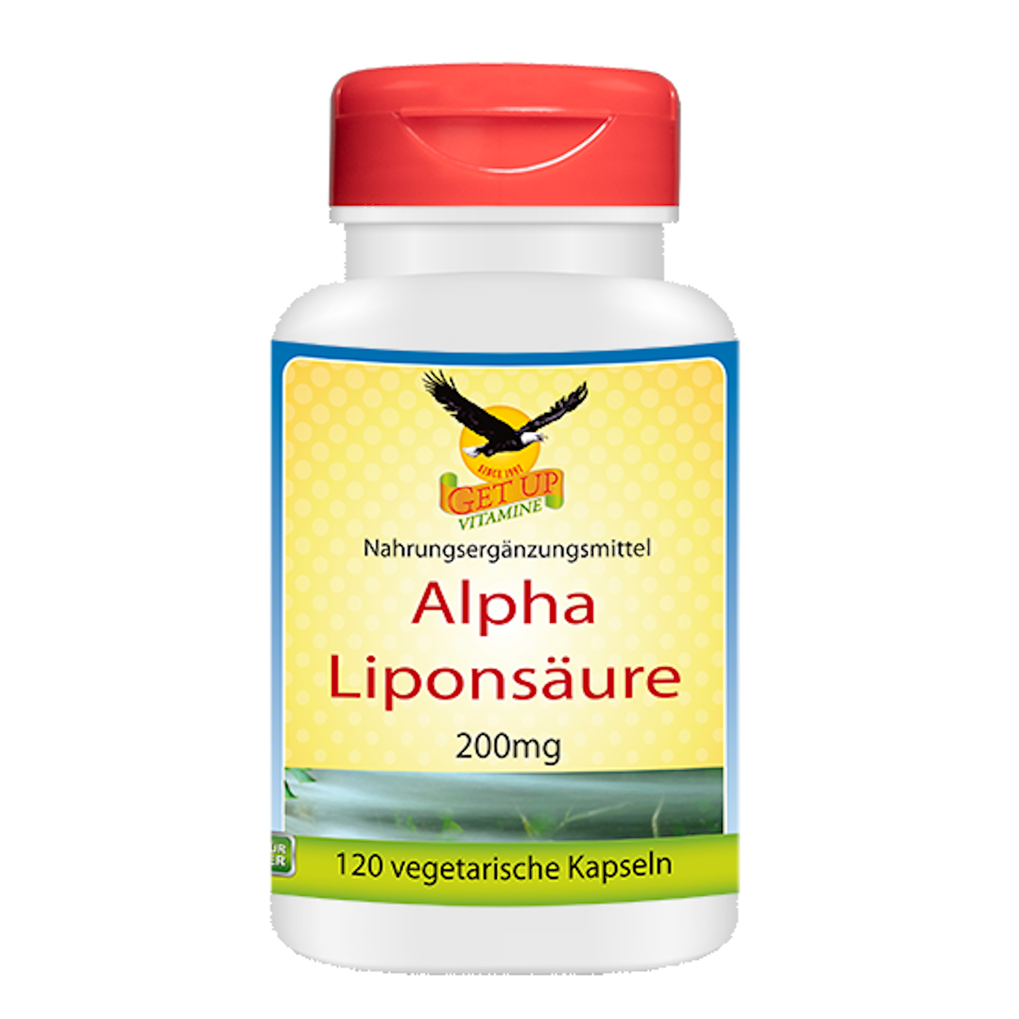 Alpha-Liponsäure 200mg, 120 Kapseln - GET UP