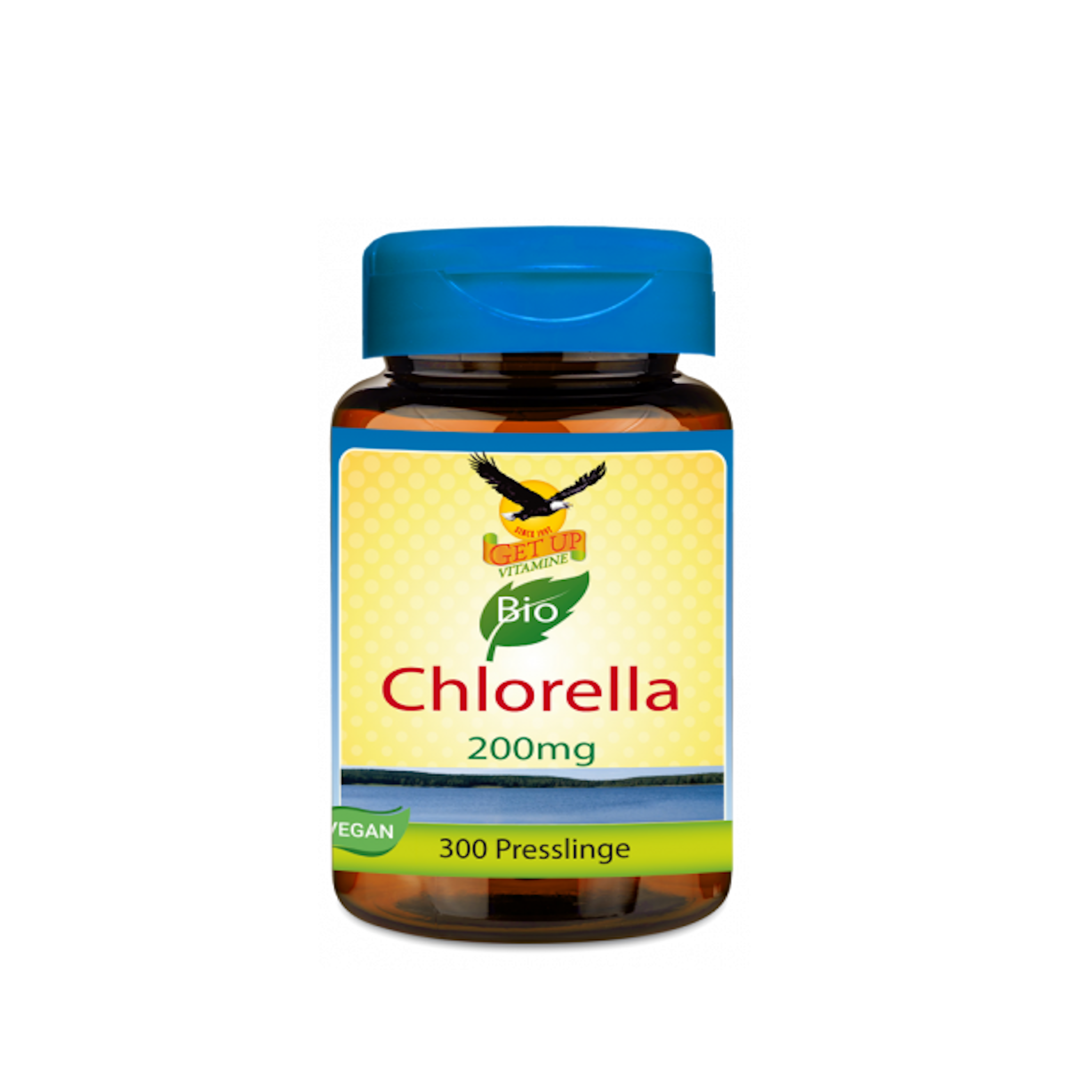 Chlorella Bio 200mg, 300 Tabs