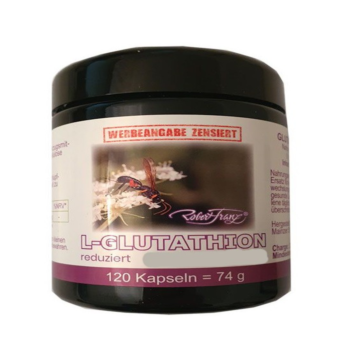 L-Glutathion (reduziert) – 120 Kapseln