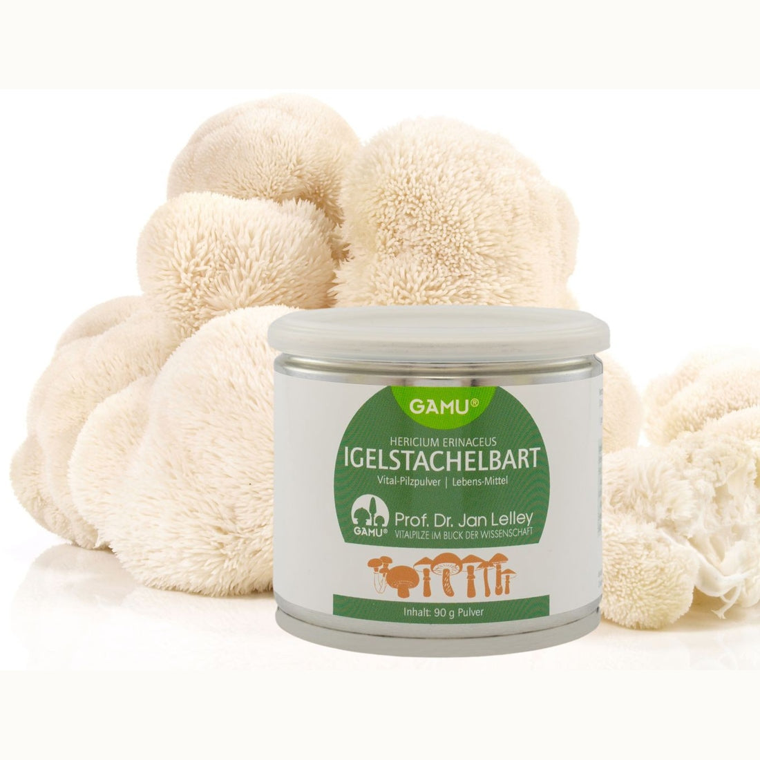 Igelstachelbart Hericium Bio Vital-Pilzpulver, 90g