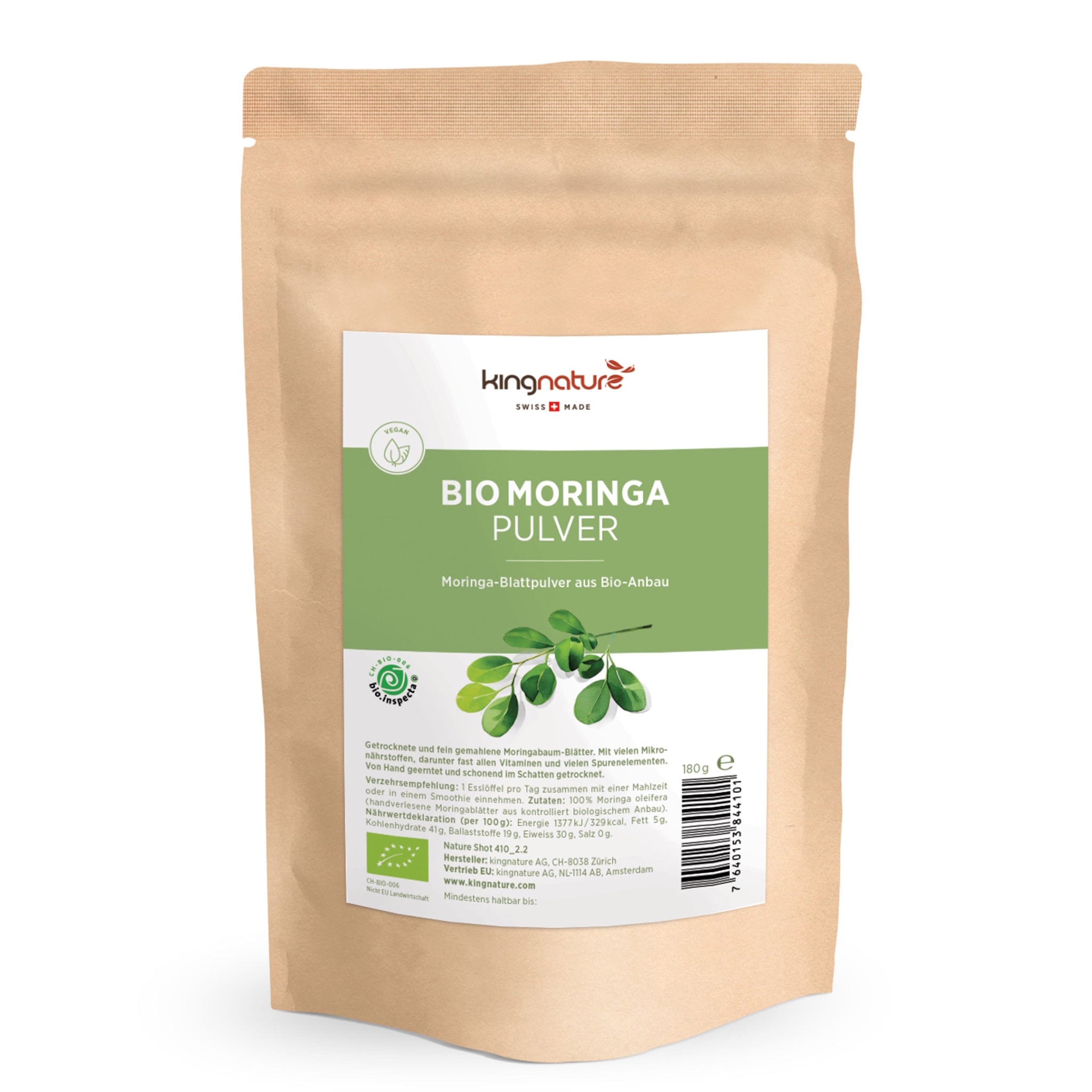 Moringa Pulver Bio 180g