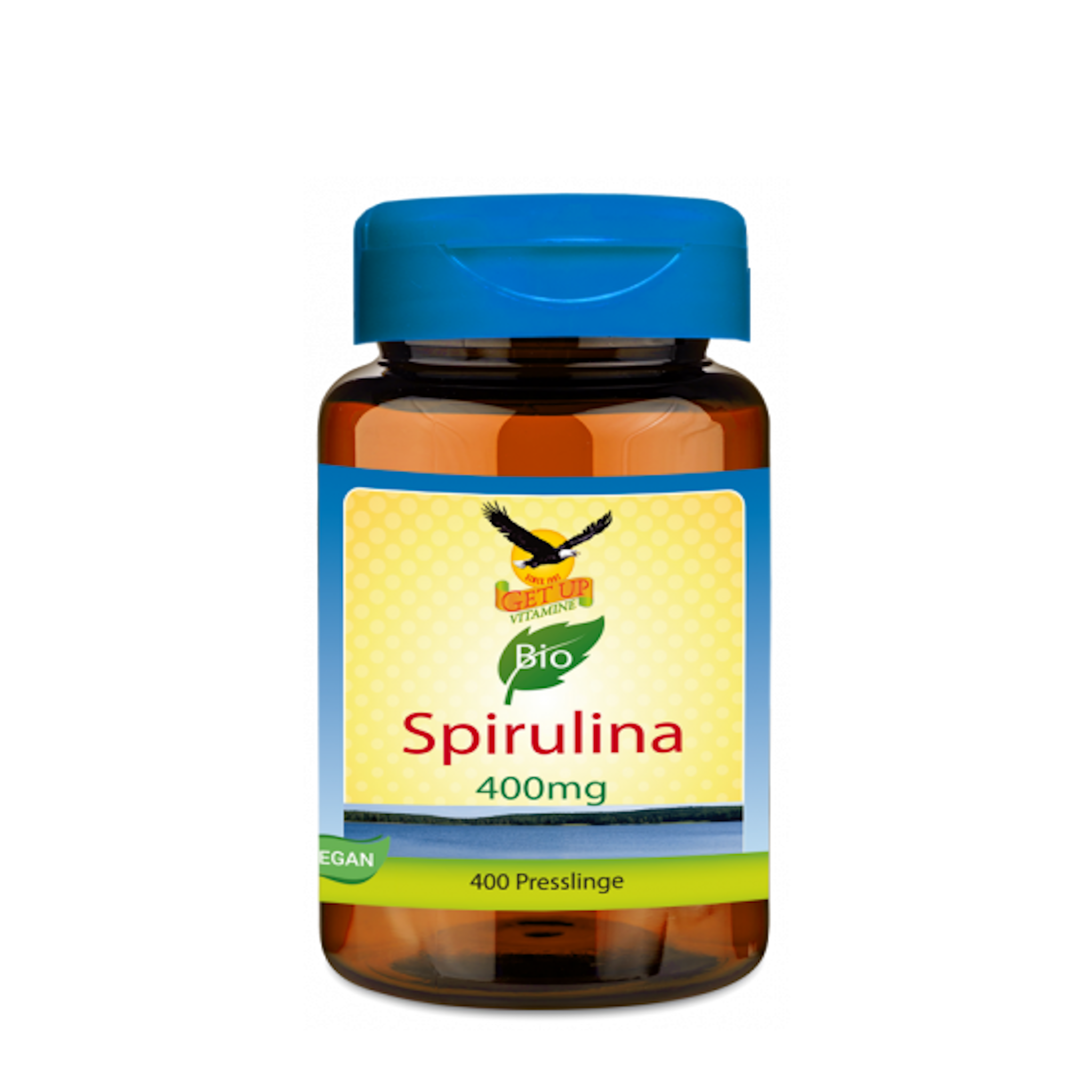 Spirulina Bio 400mg, 400 Tabs