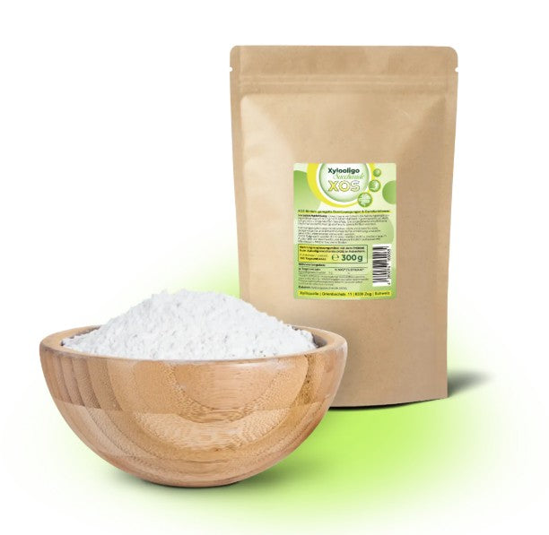 Ballaststoffe mit Xylo-Oligosacchariden (XOS) als Pulver, 300g für 100 Tage