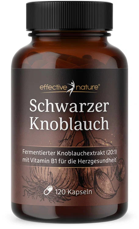 Schwarzer Knoblauch-Extrakt, 120 Kapseln